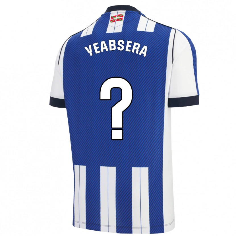 Danxen Damen Jon Yeabsera #0 Blau Weiß Heimtrikot Trikot 2025/26 T-Shirt