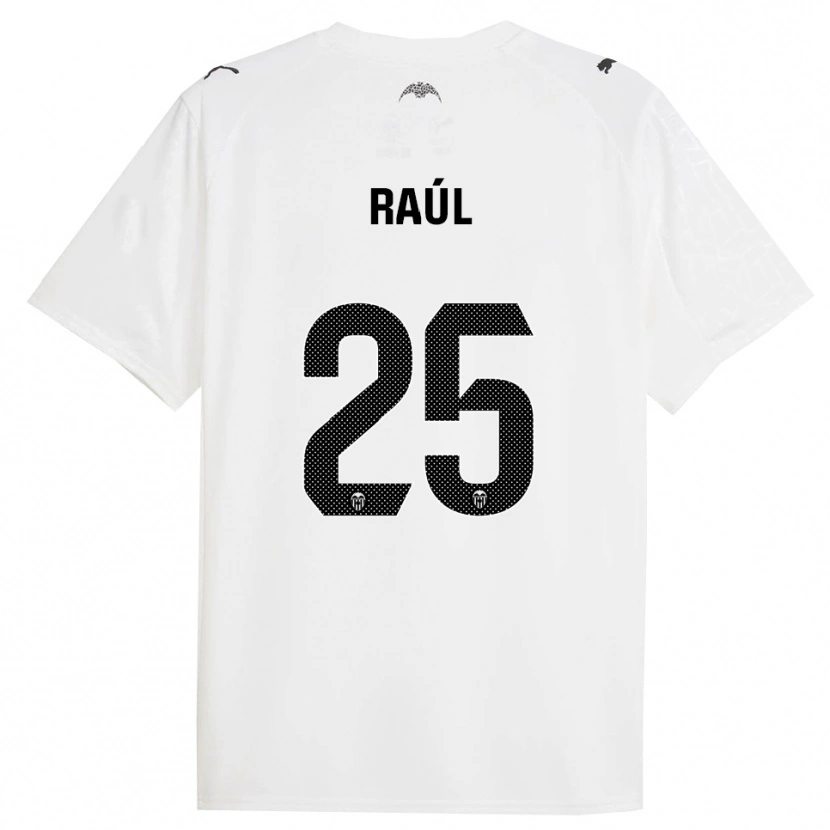 Danxen Damen Raúl Jiménez #25 Weiß Schwarz Heimtrikot Trikot 2025/26 T-Shirt