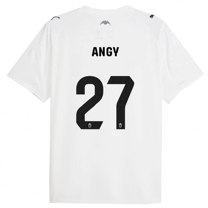 Danxen Damen Angy #27 Weiß Schwarz Heimtrikot Trikot 2025/26 T-Shirt
