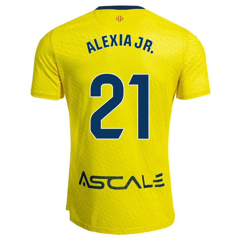 Danxen Damen Alexia Blanco Llacuno #21 Gelb Marine Heimtrikot Trikot 2025/26 T-Shirt