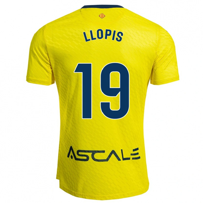 Danxen Damen Seydou Llopis #19 Gelb Marine Heimtrikot Trikot 2025/26 T-Shirt