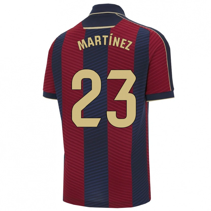 Danxen Damen Pablo Martínez #23 Rot Marine Heimtrikot Trikot 2025/26 T-Shirt