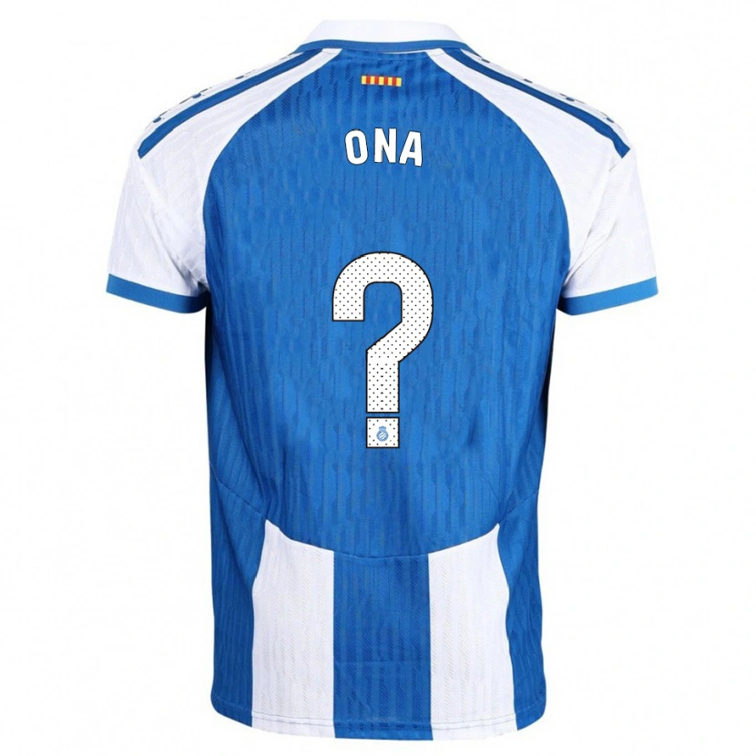 Danxen Damen Ona Baradad Rius #0 Blau Weiß Heimtrikot Trikot 2025/26 T-Shirt