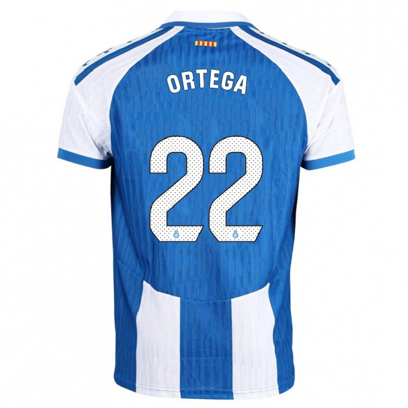 Danxen Damen Ricard Ortega #22 Blau Weiß Heimtrikot Trikot 2025/26 T-Shirt