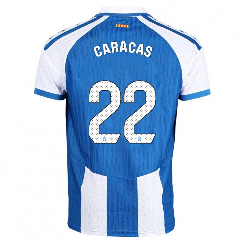 Danxen Damen Daniela Caracas González #22 Blau Weiß Heimtrikot Trikot 2025/26 T-Shirt