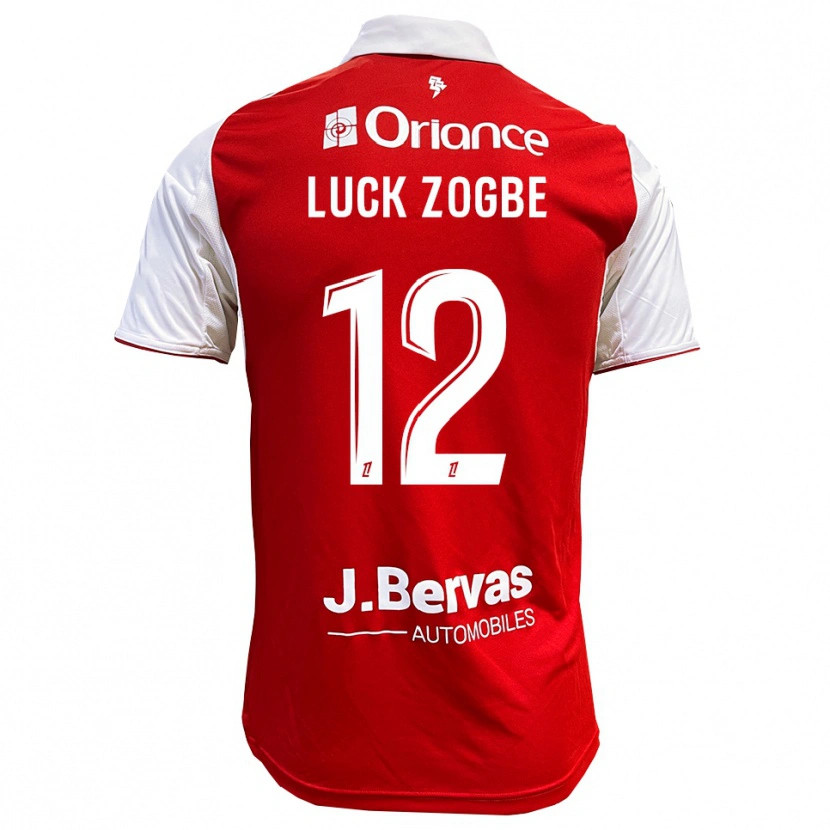 Danxen Damen Luck Zogbé #12 Rot Weiß Heimtrikot Trikot 2025/26 T-Shirt