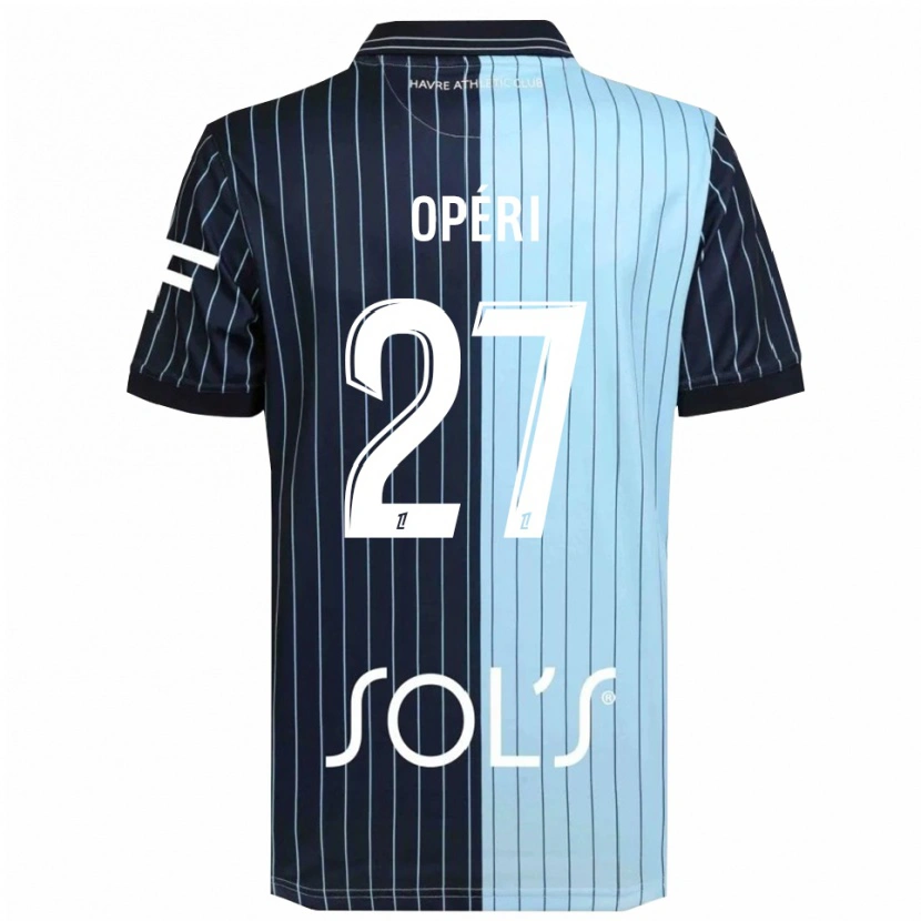 Danxen Damen Christopher Operi #27 Marine Himmelblau Heimtrikot Trikot 2025/26 T-Shirt