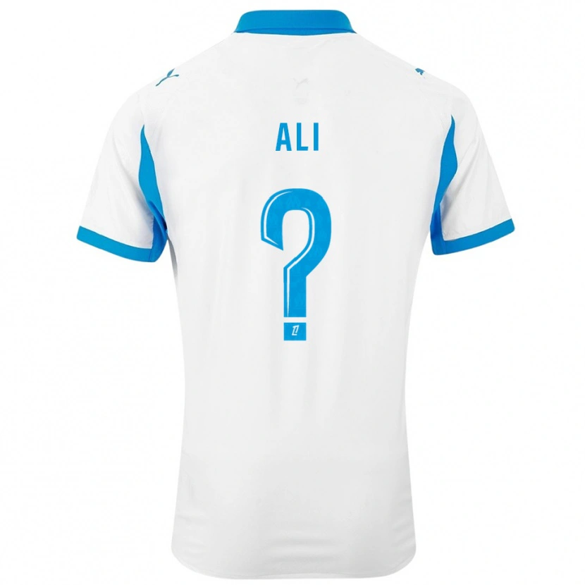 Danxen Damen Azhar Ali #0 Weiß Himmelblau Heimtrikot Trikot 2025/26 T-Shirt