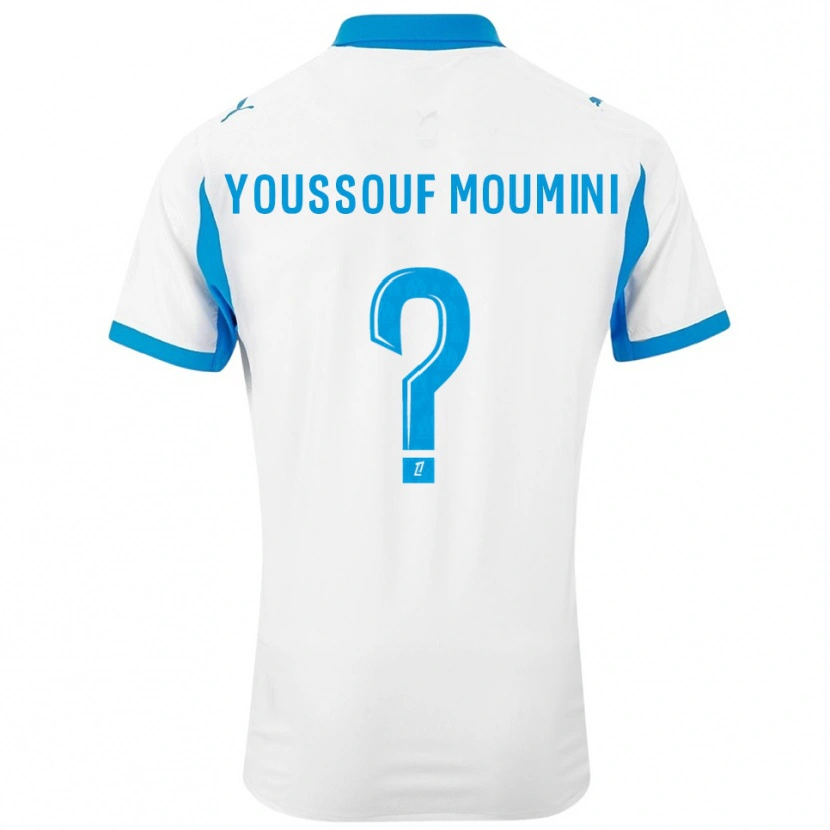 Danxen Damen Yakine Youssouf Moumini #0 Weiß Himmelblau Heimtrikot Trikot 2025/26 T-Shirt