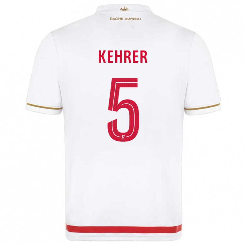 Danxen Damen Thilo Kehrer #5 Rot Weiß Heimtrikot Trikot 2025/26 T-Shirt