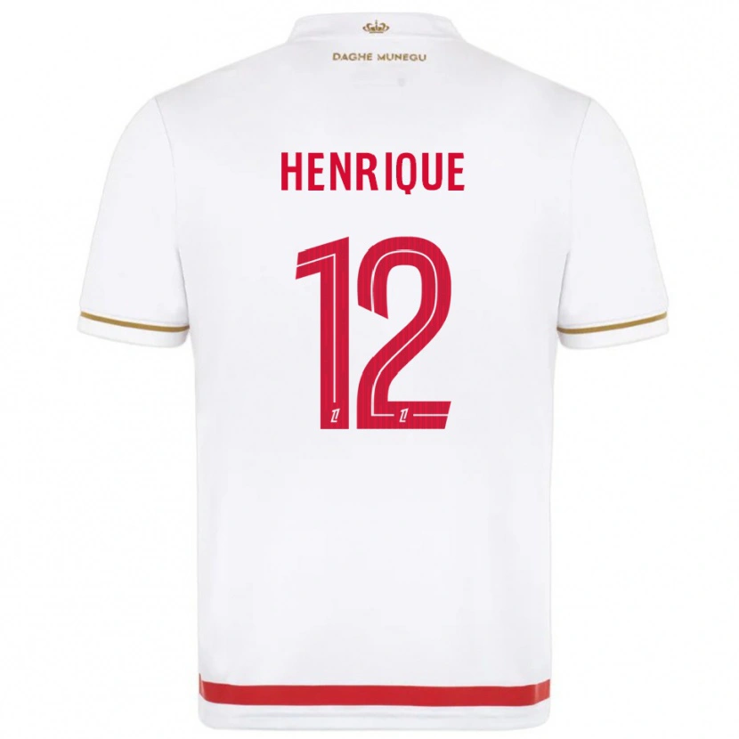 Danxen Damen Caio Henrique #12 Rot Weiß Heimtrikot Trikot 2025/26 T-Shirt