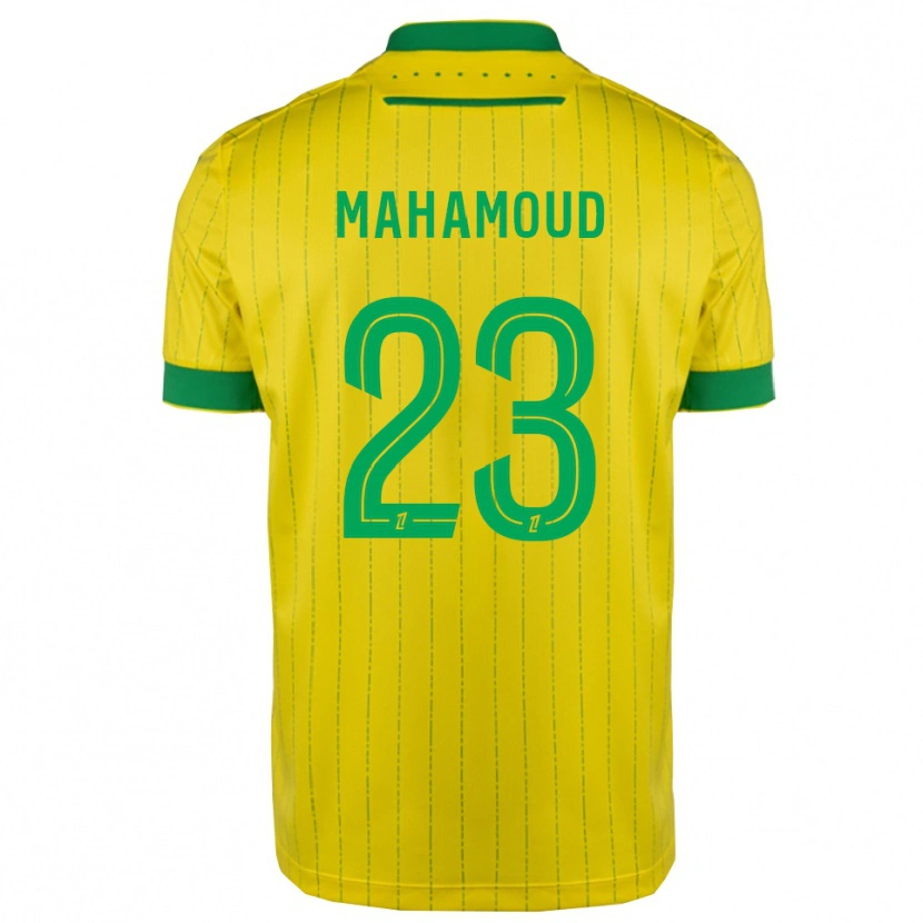 Danxen Damen Adel Mahamoud #23 Gelb Grün Heimtrikot Trikot 2025/26 T-Shirt