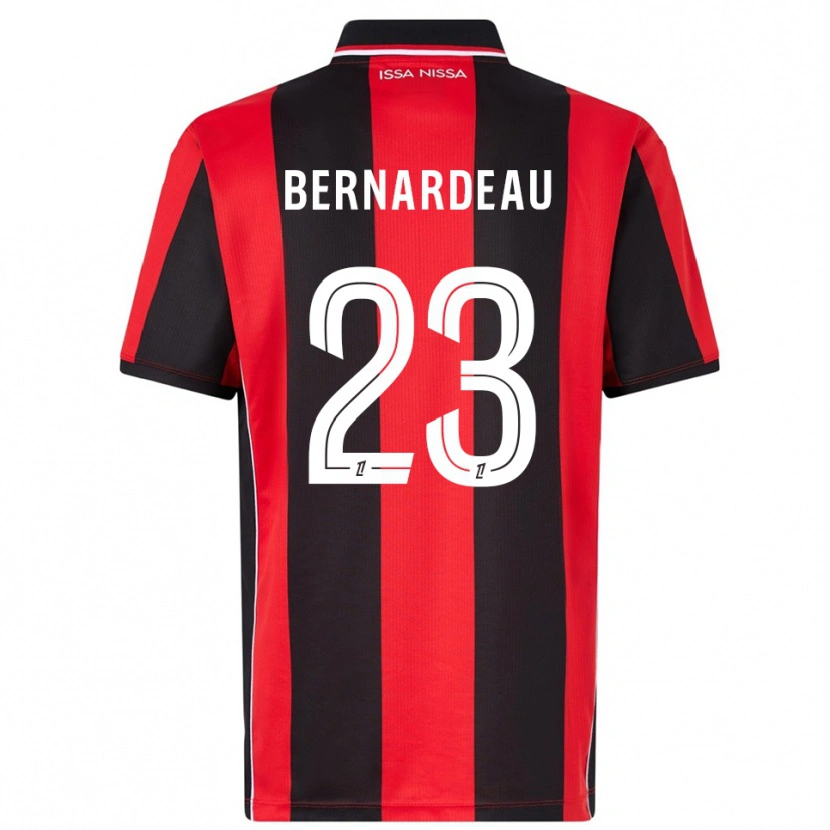 Danxen Damen Gabin Bernardeau #23 Rot Schwarz Heimtrikot Trikot 2025/26 T-Shirt