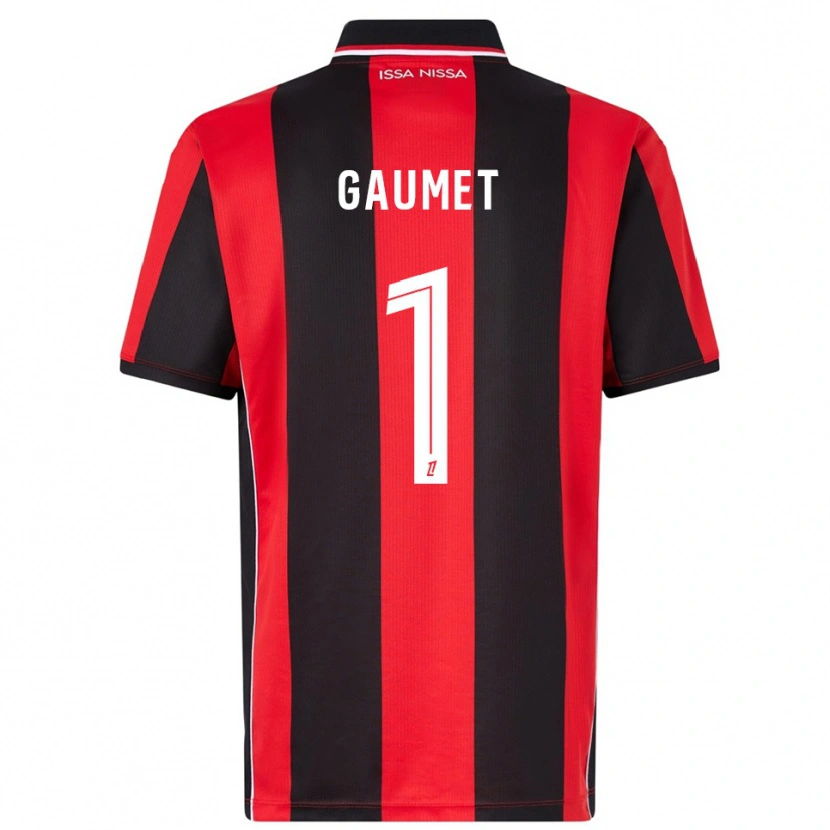 Danxen Damen Noa Gaumet #1 Rot Schwarz Heimtrikot Trikot 2025/26 T-Shirt