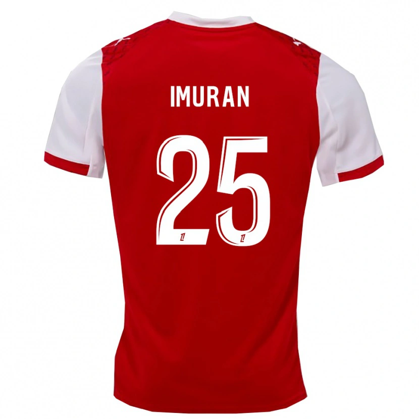 Danxen Damen Rofiat Adenike Imuran #25 Rot Weiß Heimtrikot Trikot 2025/26 T-Shirt