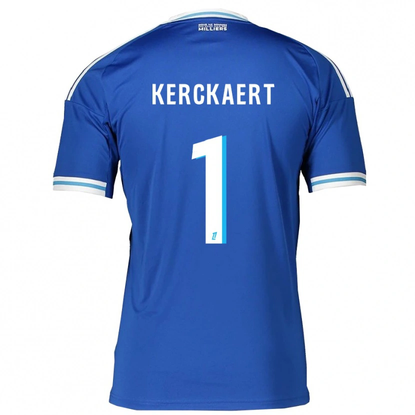 Danxen Damen Gabriel Kerckaert #1 Blau Weiß Heimtrikot Trikot 2025/26 T-Shirt