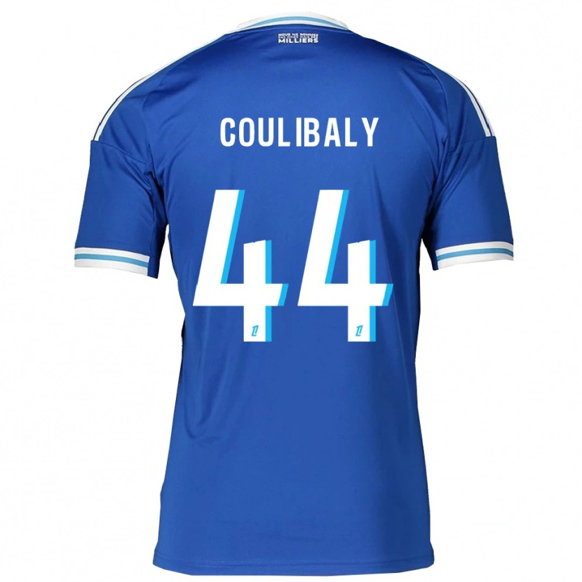 Danxen Damen Soumaïla Coulibaly #44 Blau Weiß Heimtrikot Trikot 2025/26 T-Shirt