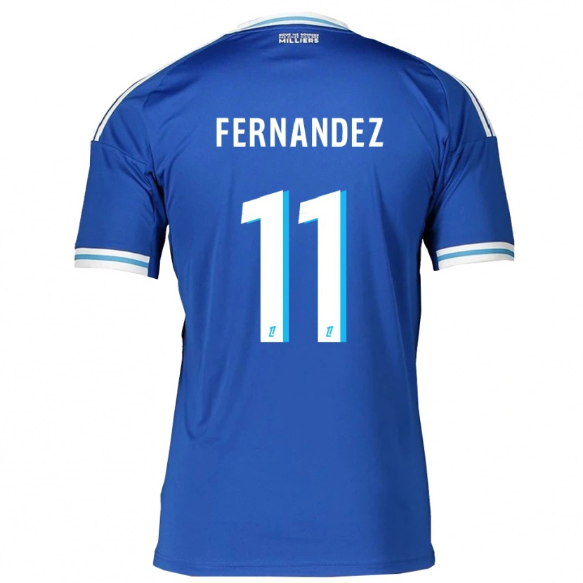 Danxen Damen Elies Araar Fernandez #11 Blau Weiß Heimtrikot Trikot 2025/26 T-Shirt