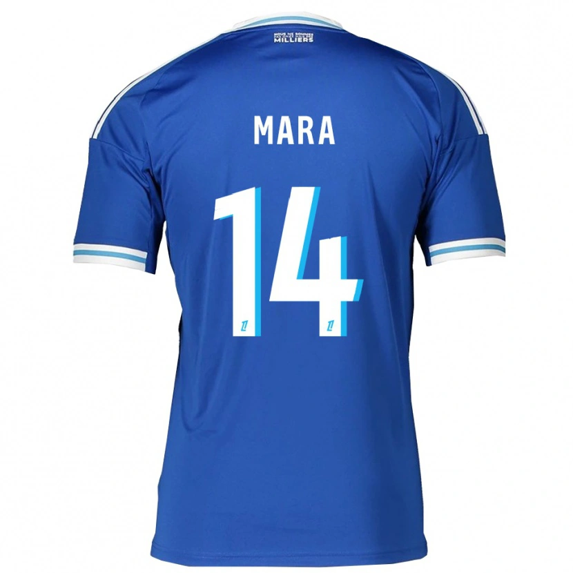 Danxen Damen Sékou Mara #14 Blau Weiß Heimtrikot Trikot 2025/26 T-Shirt