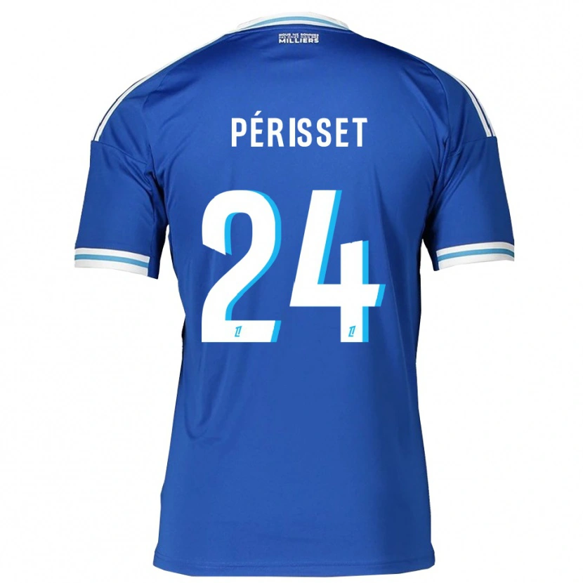 Danxen Damen Ève Périsset #24 Blau Weiß Heimtrikot Trikot 2025/26 T-Shirt