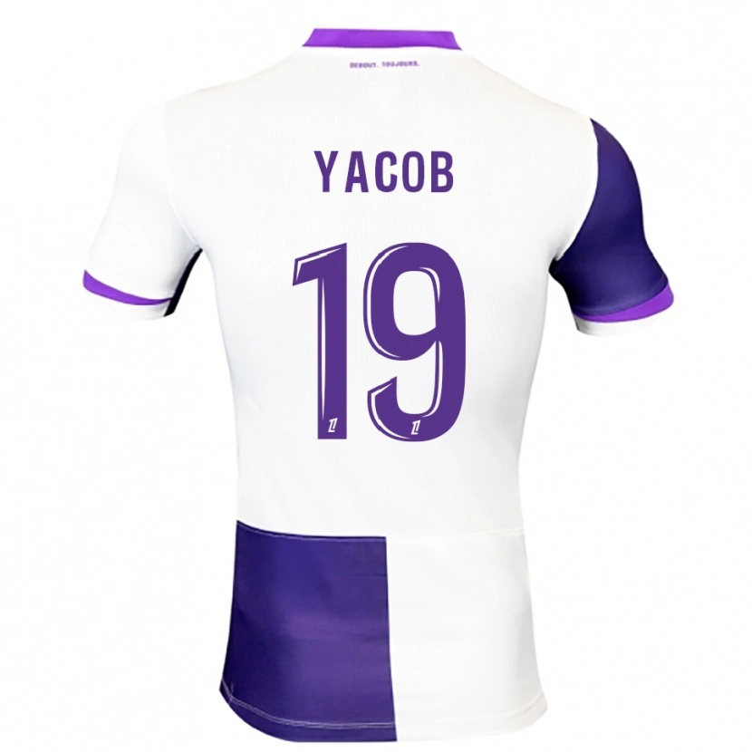 Danxen Damen Ilana Yacob #19 Lila Weiß Heimtrikot Trikot 2025/26 T-Shirt