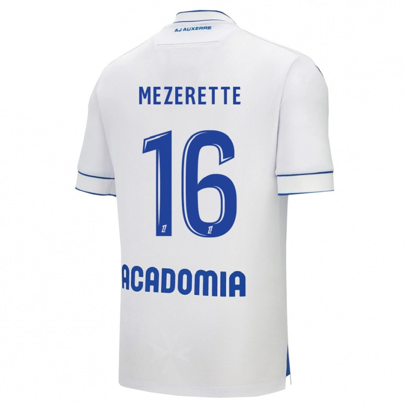 Danxen Damen Louis Mezerette #16 Weiß Blau Heimtrikot Trikot 2025/26 T-Shirt
