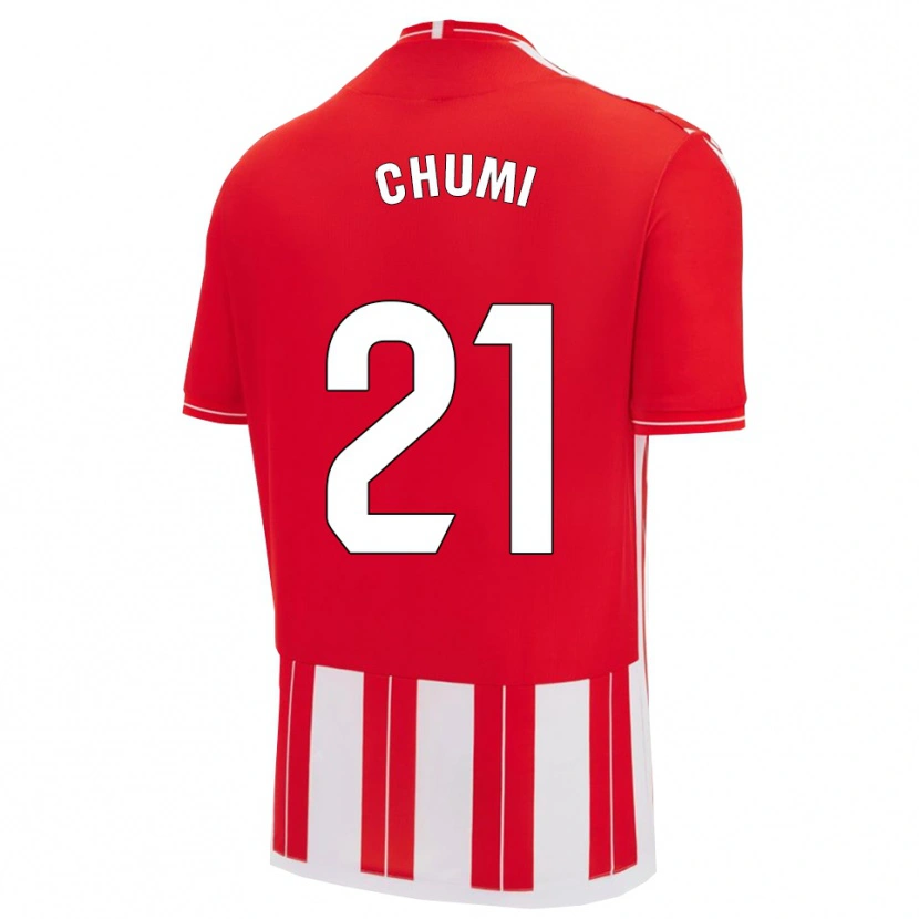 Danxen Damen Chumi #21 Rot Weiß Heimtrikot Trikot 2025/26 T-Shirt