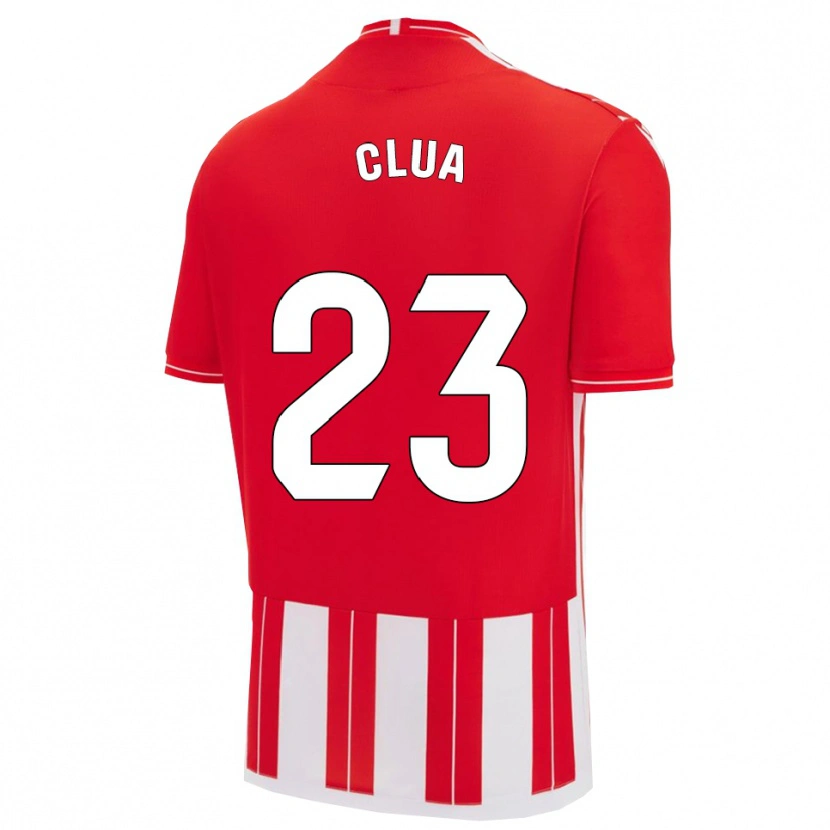 Danxen Damen Selvi Clua #23 Rot Weiß Heimtrikot Trikot 2025/26 T-Shirt