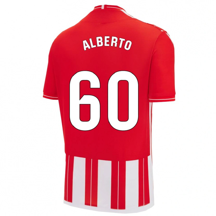 Danxen Damen Martim Alberto #60 Rot Weiß Heimtrikot Trikot 2025/26 T-Shirt