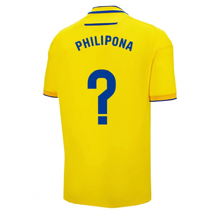Danxen Damen Noé Philipona #0 Gelb Marine Heimtrikot Trikot 2025/26 T-Shirt