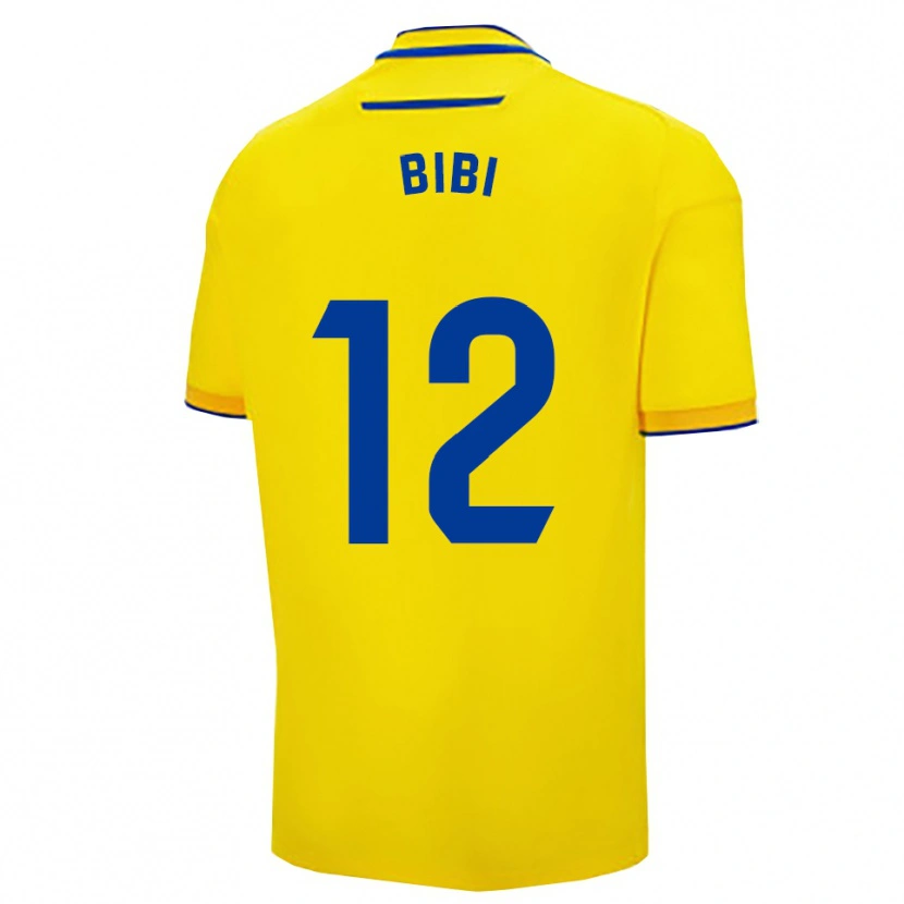 Danxen Damen Bibiana Vallín Romero #12 Gelb Marine Heimtrikot Trikot 2025/26 T-Shirt