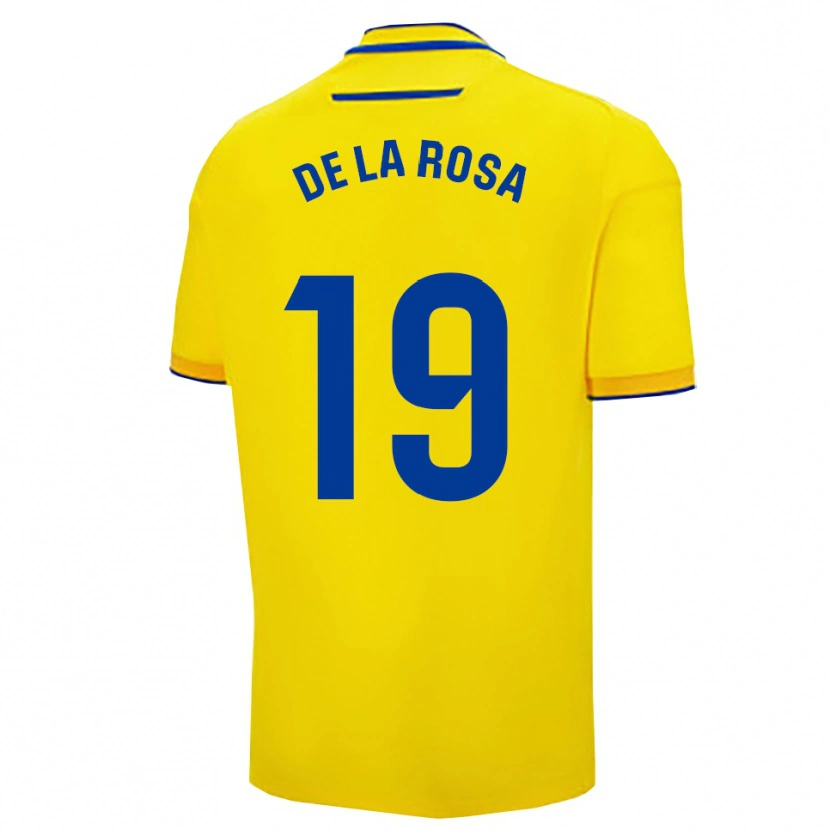 Danxen Damen José Antonio De La Rosa #19 Gelb Marine Heimtrikot Trikot 2025/26 T-Shirt