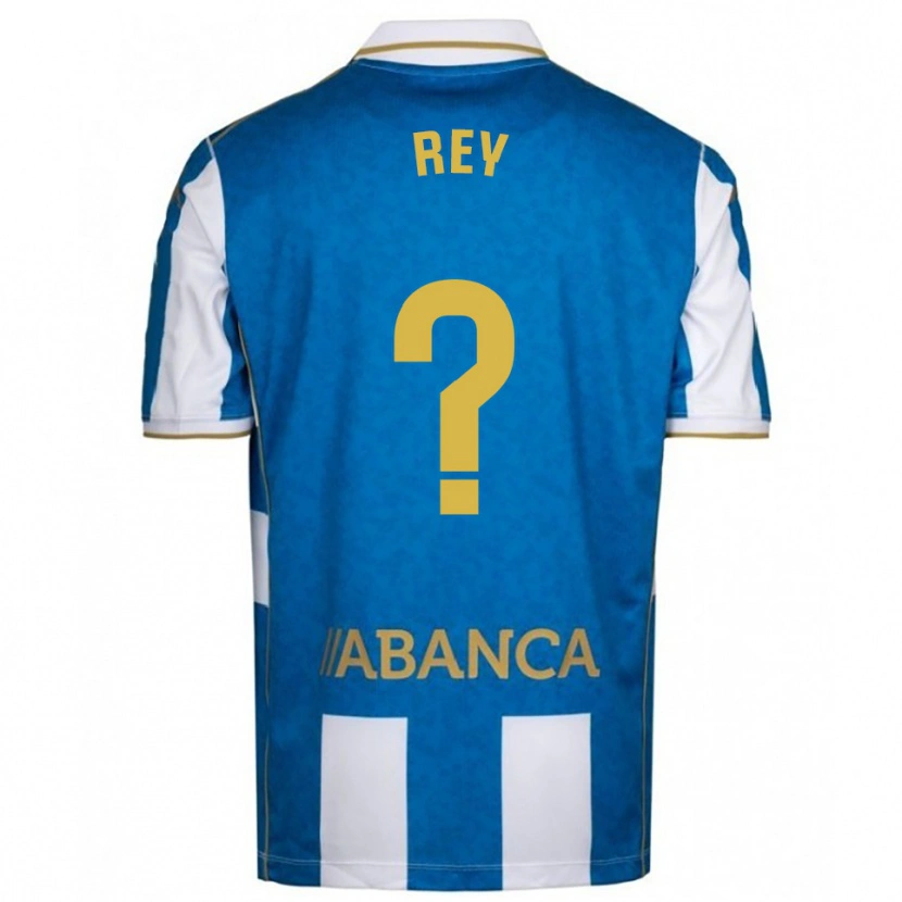 Danxen Damen José Rey #0 Weiß Blau Heimtrikot Trikot 2025/26 T-Shirt
