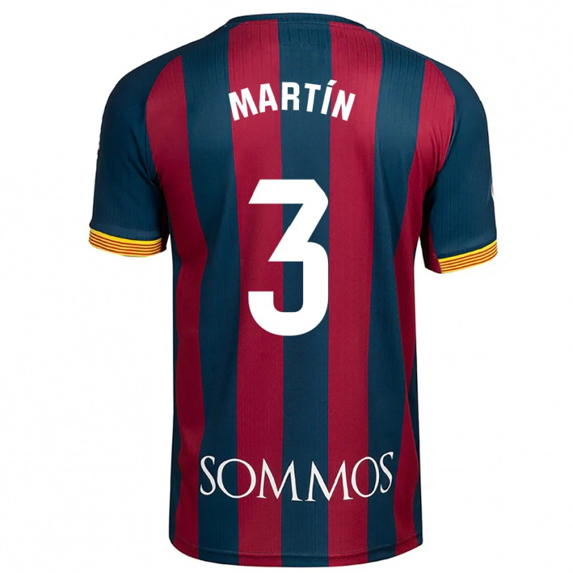 Danxen Damen Jordi Martín #3 Marineblau Rot Heimtrikot Trikot 2025/26 T-Shirt