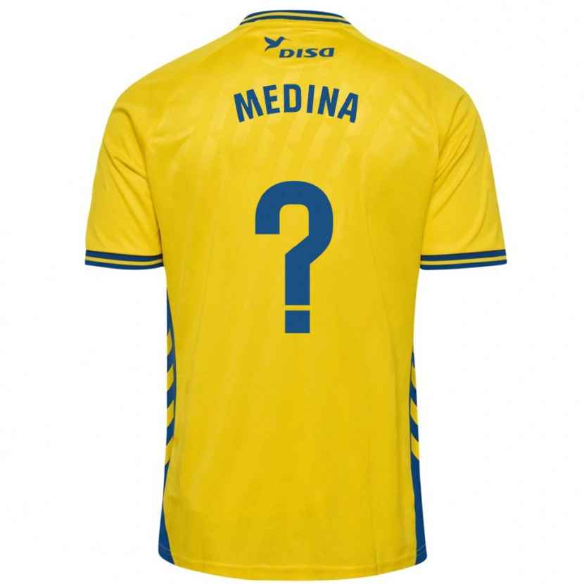 Danxen Damen Tomás Medina #0 Gelb Blau Heimtrikot Trikot 2025/26 T-Shirt