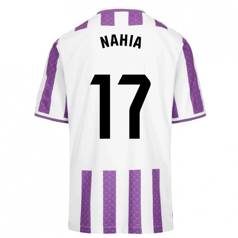 Danxen Damen Nahia Pastor Calvo #17 Lila Weiß Heimtrikot Trikot 2025/26 T-Shirt