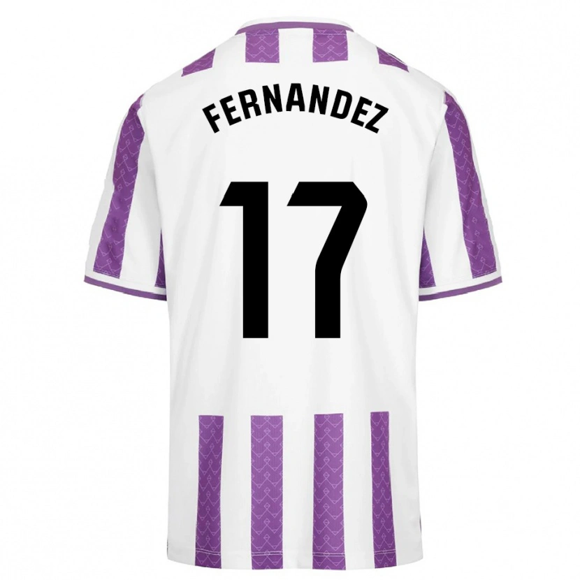 Danxen Damen Dani Fernández #17 Lila Weiß Heimtrikot Trikot 2025/26 T-Shirt