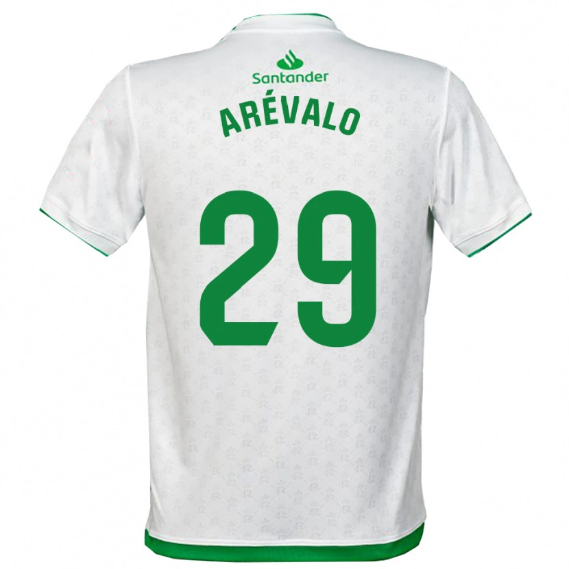 Danxen Damen Jeremy Arévalo #29 Grün Weiß Heimtrikot Trikot 2025/26 T-Shirt