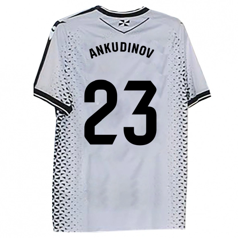 Danxen Damen Danil Ankudinov #23 Weiß Schwarz Heimtrikot Trikot 2025/26 T-Shirt