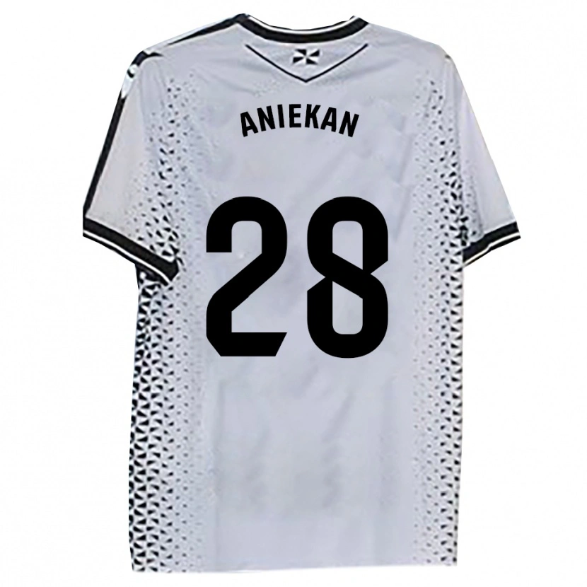 Danxen Damen Bless Aniekan #28 Weiß Schwarz Heimtrikot Trikot 2025/26 T-Shirt