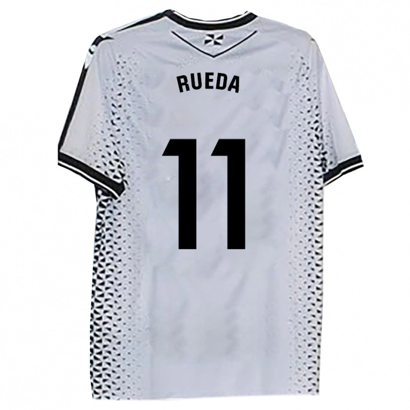 Danxen Damen Adri Rueda #11 Weiß Schwarz Heimtrikot Trikot 2025/26 T-Shirt