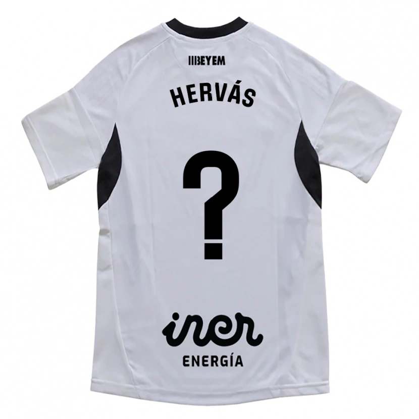 Danxen Damen Mario Hervás #0 Weiß Lila Heimtrikot Trikot 2025/26 T-Shirt