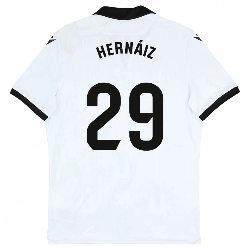 Danxen Damen David Hernáiz #29 Weiß Schwarz Heimtrikot Trikot 2025/26 T-Shirt