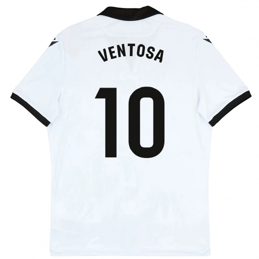Danxen Damen Ethan Ventosa #10 Weiß Schwarz Heimtrikot Trikot 2025/26 T-Shirt