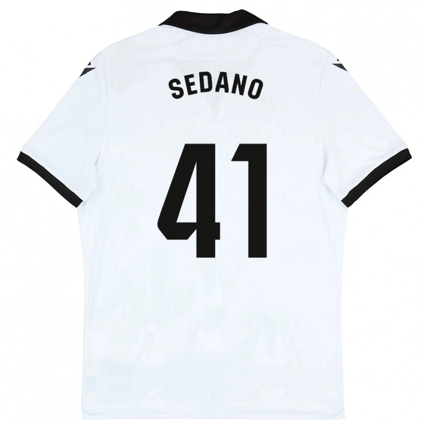 Danxen Damen Hugo Sedano #41 Weiß Schwarz Heimtrikot Trikot 2025/26 T-Shirt