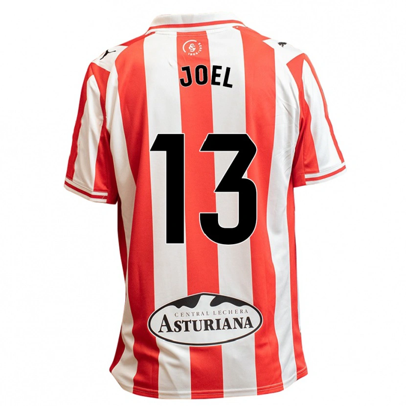 Danxen Damen Christian Joel #13 Weiß Rot Heimtrikot Trikot 2025/26 T-Shirt