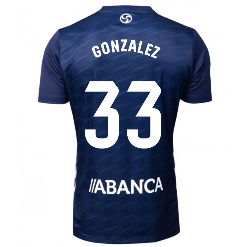Danxen Damen Marcos González #33 Marine Weiß Auswärtstrikot Trikot 2025/26 T-Shirt