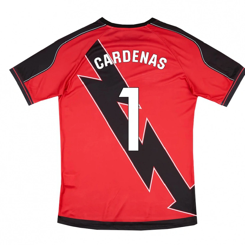 Danxen Damen Dani Cárdenas #1 Rot Schwarz Auswärtstrikot Trikot 2025/26 T-Shirt