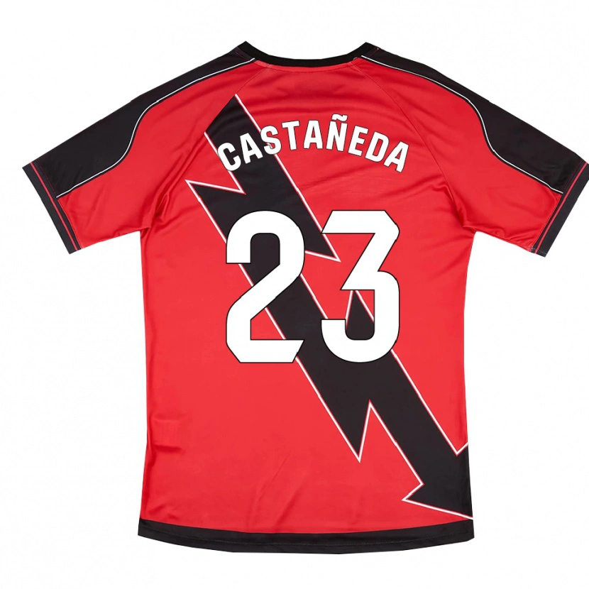 Danxen Damen Ana Sofía Castañeda Giraldo #23 Rot Schwarz Auswärtstrikot Trikot 2025/26 T-Shirt