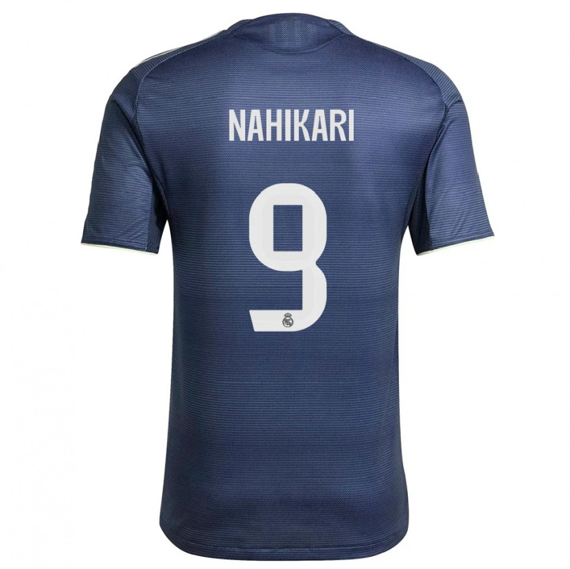 Danxen Damen Nahikari Garcia #9 Marine Silber Auswärtstrikot Trikot 2025/26 T-Shirt
